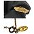 Collana placcata oro Chanel Vintage con motivo Coco Mark D'oro - vista 4