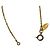 Collana placcata oro Chanel Vintage con motivo Coco Mark D'oro - vista 5