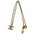 Collana placcata oro Chanel Vintage con motivo Coco Mark D'oro - vista 6