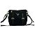 Saffiano Borsa a tracolla Prada in nylon e pelle Nero