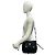 Saffiano Borsa a tracolla Prada in nylon e pelle Nero - vista 2
