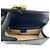 Borsa a tracolla in pelle GUCCI Sylvie Sherry Line con logo in metallo Rosso Verde Blu navy - vista 9