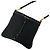 Borsa a tracolla Prada in nylon e pelle Nero
