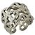 Ring Hermès Anello Hermes Enchainée GM in Argento 925