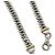 Tiffany & Co Collana a catena intrecciata Tiffany Argento D'oro - vista 5