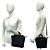Céline CELINE Luggage Nano Shopper Borsa a spalla 2 vie in pelle Nero - vista 2