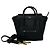Céline Borsa a tracolla in pelle Celine Luggage Nano Shopper Nero