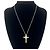 Tiffany & Co Collana Croce Tiffany Vintage Signature Argento D'oro - vista 2