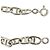 Tiffany & Co Bracciale a catena Tiffany Vintage in Argento 925 - vista 4
