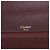 Cartier Envelope Leder-Langbrieftasche Bordeaux - Ansicht 7