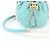 Chanel Matelassé Lammleder Schultertasche mit Perlen Blau - Ansicht 2