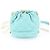 Chanel Matelassé Lammleder Schultertasche mit Perlen Blau - Ansicht 3