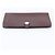 Hermès Cartera larga Hermes Dogon Duo GM de cuero en rojo Roja Burdeos - vista 5
