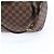 Borsa a tracolla Louis Vuitton Damier Evora MM Marrone - vista 3