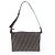 Borsa a tracolla Fendi Zucca in pelle e canvas Marrone