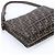 Borsa a tracolla Fendi Zucca in pelle e canvas Marrone - vista 5