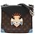 Louis Vuitton Monogram Tribal Pochette Mask GM Castaño