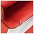 Edge Céline Borsa a tracolla in pelle Celine Trotter Rosso - vista 10