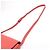 Edge Céline Borsa a tracolla in pelle Celine Trotter Rosso - vista 5