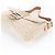 Borsa a secchiello a tracolla Fendi Zucca Mamma Beige Crudo - vista 4
