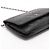Chanel Matelassé Lammleder Long Wallet/Schultertasche Schwarz - Ansicht 4