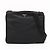 Sac messager Prada en nylon Tessuto avec logo triangle en cuir Noir