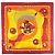 Hermès Foulard Hermes Carre 90 SWING Rosso Multicolore Giallo