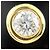 Orecchini a lobo Tiffany & Co. By the Yard in oro giallo e diamanti - vista 2