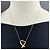 Collana con pendente Tiffany & Co. Loving Heart in oro giallo - vista 3