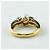 Anello a fascia Tiffany & Co. in oro giallo con diamanti e perla - vista 5
