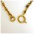 Collana Chanel placcata oro con strass D'oro - vista 3