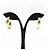 Pendientes de botón Tiffany & Co. en oro amarillo