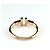 Tiffany T Anel Tiffany & Co. T Wire em ouro rosa - vista 3