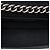Chanel Black Old Medium Quilted Patent Acrylic Boy Flap Nero - vista 4
