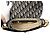 Borsa Saddle Dior in tela Oblique blu - vista 4