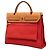 Hermès Orange Toile Herbag Zip 31 Arancione - vista 2