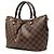 Louis Vuitton Brown Damier Ebene Siena PM Marrone - vista 2