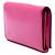 Saint Laurent Carteira com corrente Kate Monogram em couro envernizado rosa - vista 2