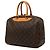 Louis Vuitton Brown Monogram Deauville Marrone - vista 2