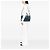 Borsa Satchel Prada Blue Vitello Shine Blu scuro - vista 6