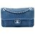 Chanel Blue Medium Perforated Calfskin Up In The Air Flap
