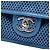 Chanel Blue Medium Perforated Calfskin Up In The Air Flap - vista 5