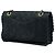 Chanel Black Medium Quilted Iridescent Calfskin Happy Stitch Flap Nero - vista 2