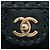 Chanel Black Medium Quilted Iridescent Calfskin Happy Stitch Flap Nero - vista 5