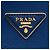 Borsa Prada Blue Medium Saffiano Cuir Double Handle Satchel - vista 5