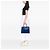 Borsa Prada Blue Medium Saffiano Cuir Double Handle Satchel - vista 6