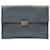 Portadocumenti Prada in Saffiano grigio Marrone Grigio antracite