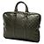 Borsa Business Gucci Stampa GG Verde Verde oliva - vista 2