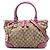 Borsa Satchel Gucci Beige GG Canvas Sukey