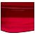 Clutch Cassandre Saint Laurent in pelle liscia rossa Rosso - vista 4